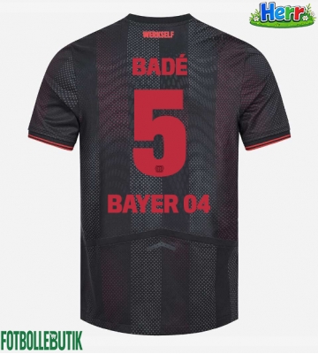 Bayer Leverkusen Loic Bade #5 Hemmatröja 2025-26 Kortärmad